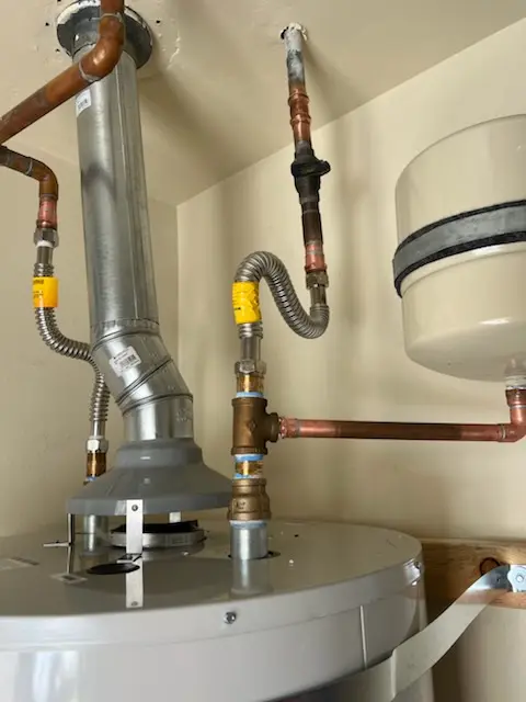 Water heater installation and plumbing repair in Holly Springs